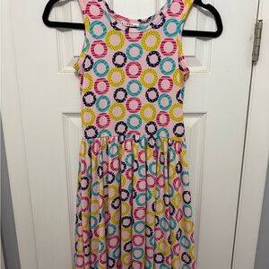 Dot Dot Smile Tank Dress, Girls 8/10